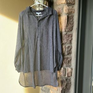 NWT Women’s Long Sleeve Tunic Blouse by FATE SZ: Medium